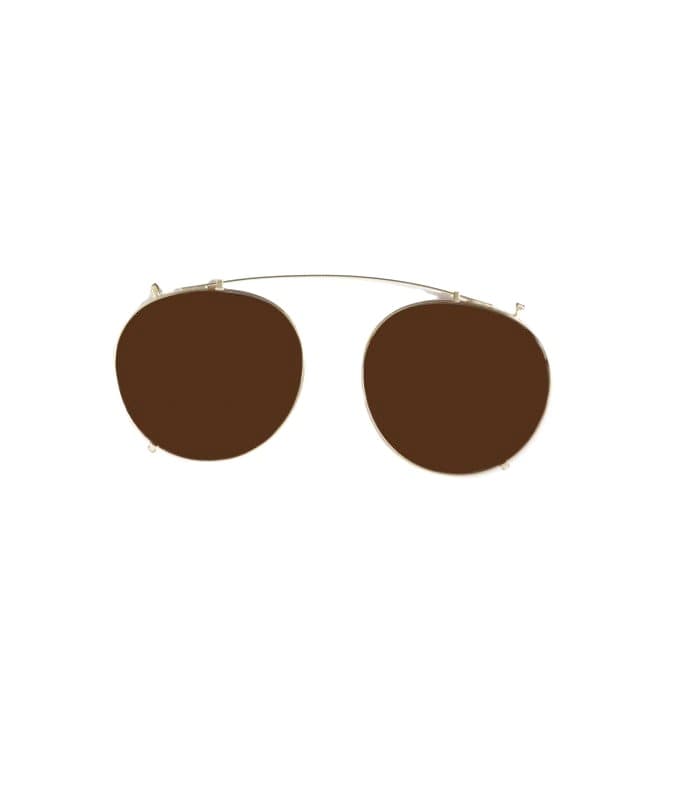 Clip On per Venice 1 · Gold + UV 400 Brown Lens