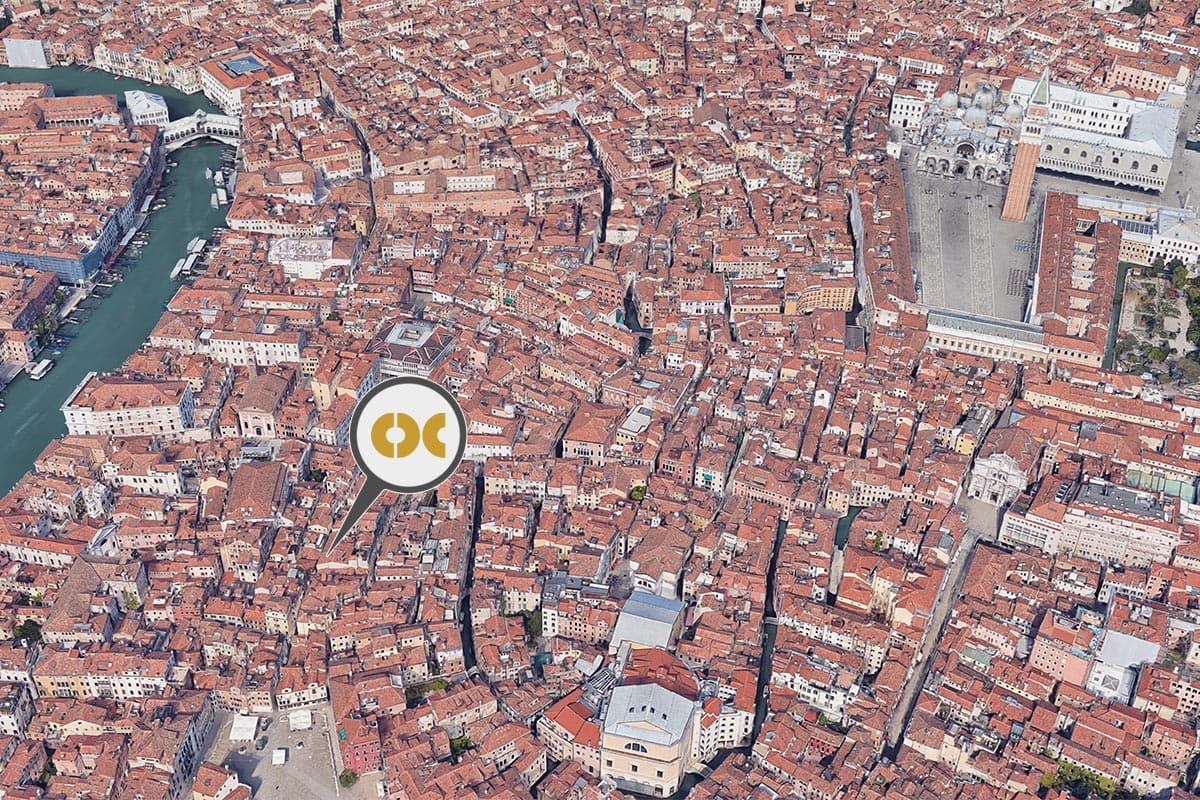 Mappa: Calle della Mandola, Venezia